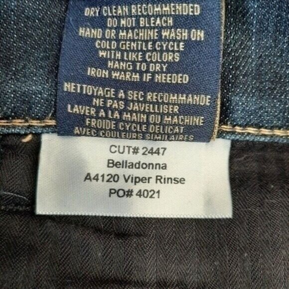 FIDELITY DENIM Belladonna Mid-Rise Bootcut Viper Rinse Jeans Sz 31 - Picture 12 of 12